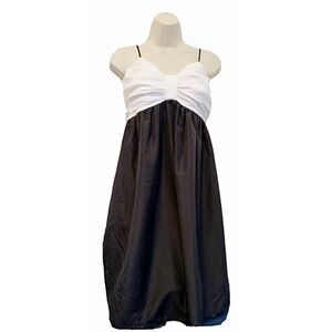 MOTHERHOOD Sz S Black & White Formal Dress